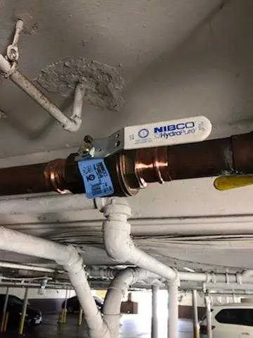 Copper pipe repair and valve work for Backflow Testing in Huntington